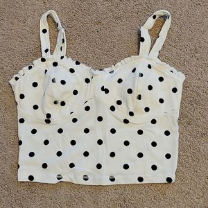 Polkadot Crop Top